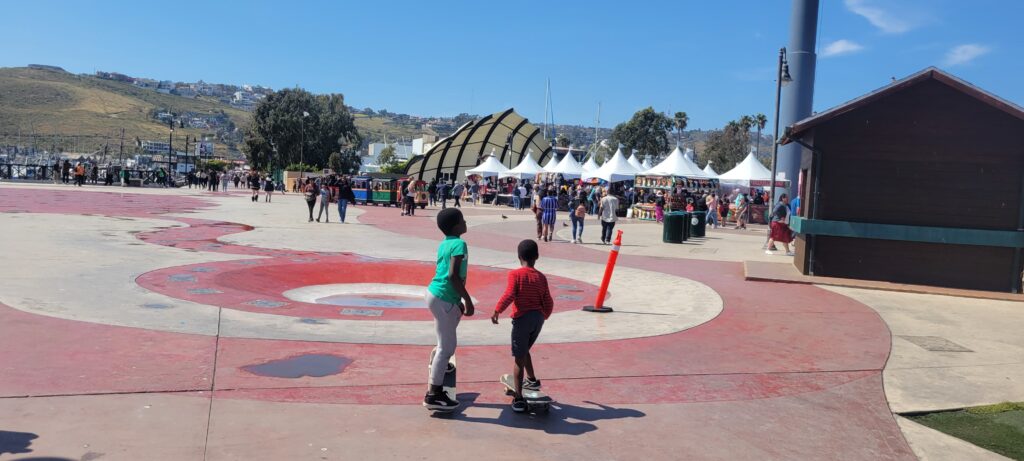 Immersion, the boys experiencing all Ensenada Baja Cali Downtown life has to offer