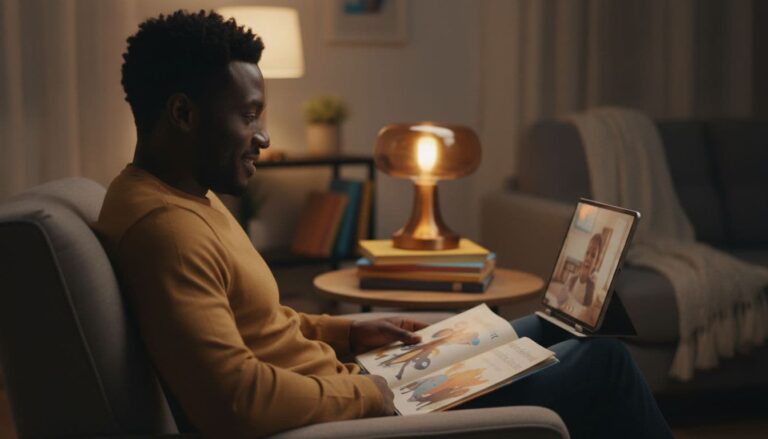 long distance parenting through phone calls and keeping intouch with the kids.