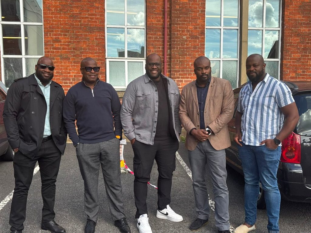 My cousins and I at church with our families .sometimes speaking about children or parenting from a afar is a topic that comes up sometimes