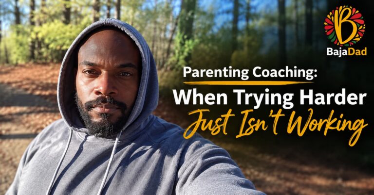 BajaDad founder outdoors, reflecting on fatherhood, parenting coaching and supporting parents from a distance.